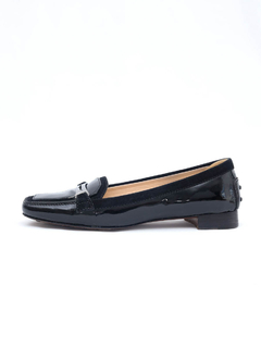 Sapato Tod's Verniz Preto - Paris Brechó