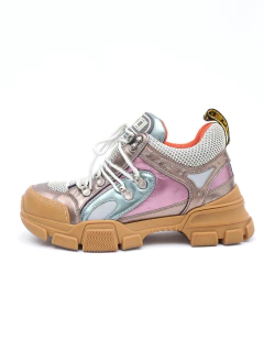 Tênis Gucci Flashtrek Metallic - Paris Brechó