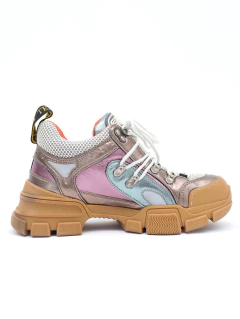 Tênis Gucci Flashtrek Metallic - loja online