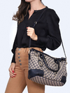 Gucci GG Beige/Blue Canvas Sukey Top Handle - comprar online
