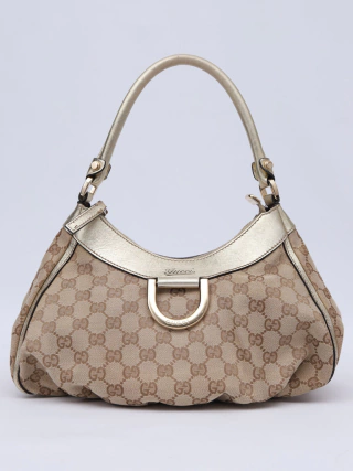 Bolsa Gucci GG Canvas Abbey Hobo