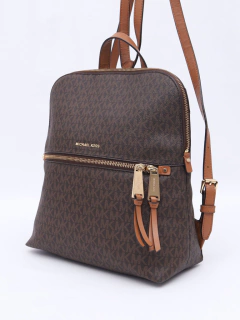 Mochila Michael Kors Rhea Zip Logo - loja online