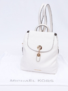 Mochila Michael Kors White Leather - Paris Brechó