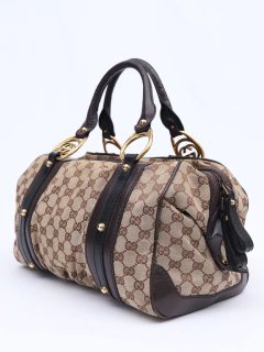 Bolsa Gucci Interlocking Medium Boston - loja online