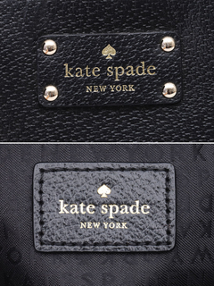 Kate Spade Small Black Leather Crossbody - Paris Brechó