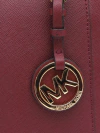 Bolsa Michael Kors Jet Set Bordo Leather Tote - loja online