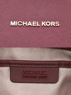 Bolsa Michael Kors Jet Set Bordo Leather Tote - Paris Brechó