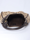 Bolsa Gucci Beige/Ebene GG Canvas Abbey Hobo na internet
