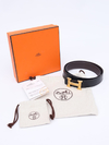 Cinto Hermès 32mm Gold Plated H Strie Tam 85 - comprar online