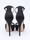 Imagem do Sapato Miu Miu Crystal Peep Toe Pumps - 38 BRA
