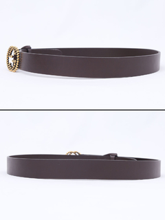 Imagem do Cinto Gucci Brown Interlocking Beaded GG Tam 90