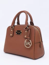 Bolsa Michael Kors Mini Jet Set Brown Leather - loja online