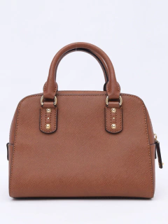 Bolsa Michael Kors Mini Jet Set Brown Leather - Paris Brechó