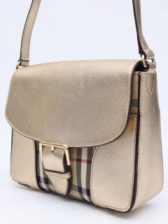 Bolsa Burberry Horseferry Check Small Dickens Crossbody - loja online