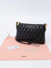 Bolsa Miu Miu Couro Matelassê Preta