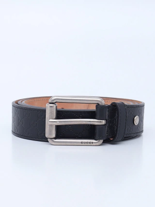 Cinto Gucci Microguccissima Preto Tam 110