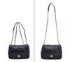Bolsa Chanel Original Black Puffy Lambskin Flap - Paris Brechó