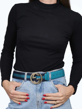 Cinto Gucci Web Interlocking GG - comprar online