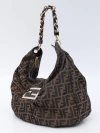 Bolsa Fendi Mia Hobo Tobacco Zucca - Paris Brechó