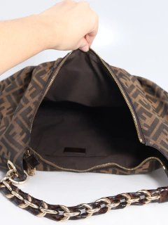 Bolsa Fendi Mia Hobo Tobacco Zucca - comprar online