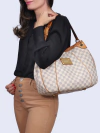 Bolsa Louis Vuitton Damier Azur Galliera PM - comprar online