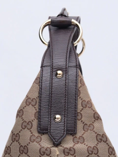 Bolsa Gucci Monograma Horsebit Chain Hobo na internet