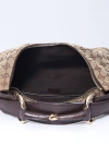 Bolsa Gucci Monograma Horsebit Chain Hobo - loja online