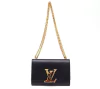 Bolsa Louis Vuitton Louise Black Calfskin Chain - comprar online