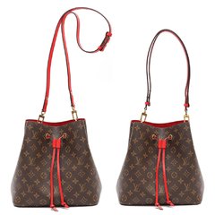Bolsa Monograma Canvas Néonoé Coquelicot - loja online