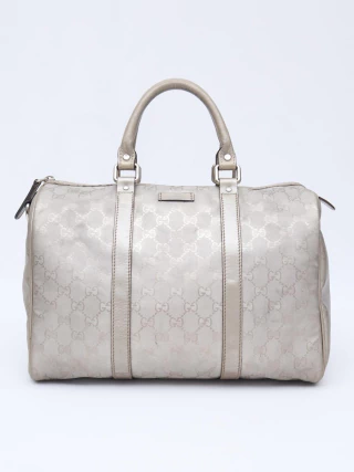 Bolsa Gucci Silver GG Medium Joy Boston