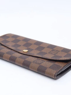 Carteira Louis Vuitton Canvas Emilie