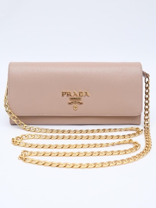 Bolsa Clutch Prada Wallet on Chain