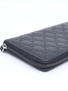 Imagem do Gucci Black Guccissima Continental Zip