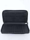 Gucci Black Guccissima Continental Zip - comprar online