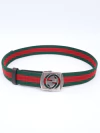 Cinto Gucci Cut Out G Buckle TAM 95 na internet