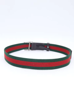 Cinto Gucci Cut Out G Buckle TAM 95 - Paris Brechó