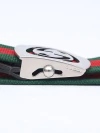 Cinto Gucci Cut Out G Buckle TAM 95