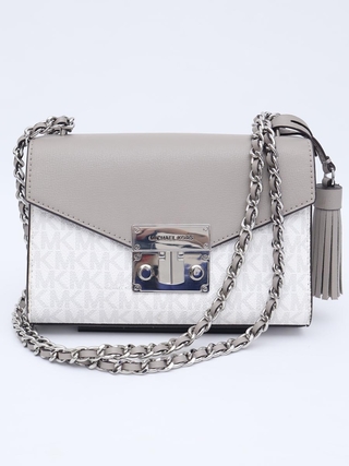 Michael Kors MK Signature Flap Crossbody