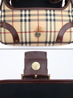 Burberry Haymarket Check Shoulder