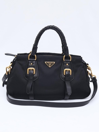 Bolsa Prada Nylon Tessuto Black