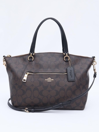 Bolsa Coach Signature Ébano Tote