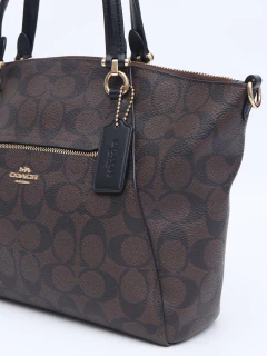 Bolsa Coach Signature Ébano Tote - Paris Brechó