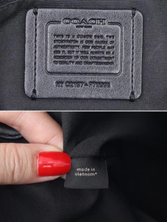 Bolsa Coach Signature Ébano Tote na internet