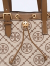 Bolsa Tory Burch Tote T Monogram Jacquard - Paris Brechó