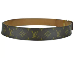 Cinto Louis Vuiton LV Iconico Monograma TAM 85