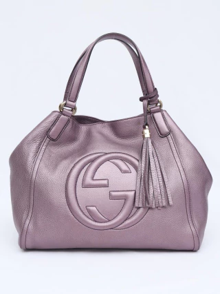 Bolsa Gucci Purple Soho Shoulder