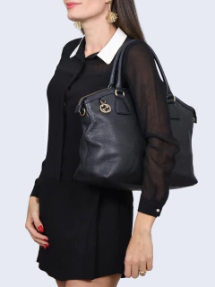 Gucci Black Large Dome Shoulder na internet