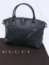 Gucci Black Large Dome Shoulder