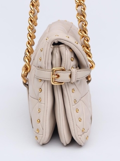 Bolsa Miu Miu Nappa Leather Shopping Pattina - Paris Brechó