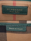Burberry Green Medium Buckle Tote